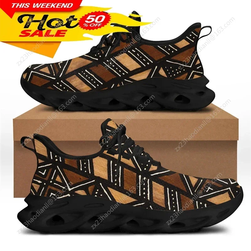 Running Shoes - Chaussures de course à lacets pour