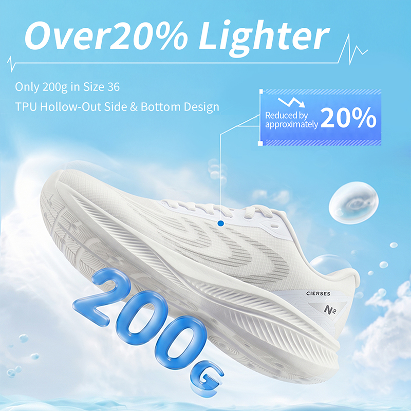 Reflective Night Running Shoes - Chaussures de course CIERSES respirantes pour