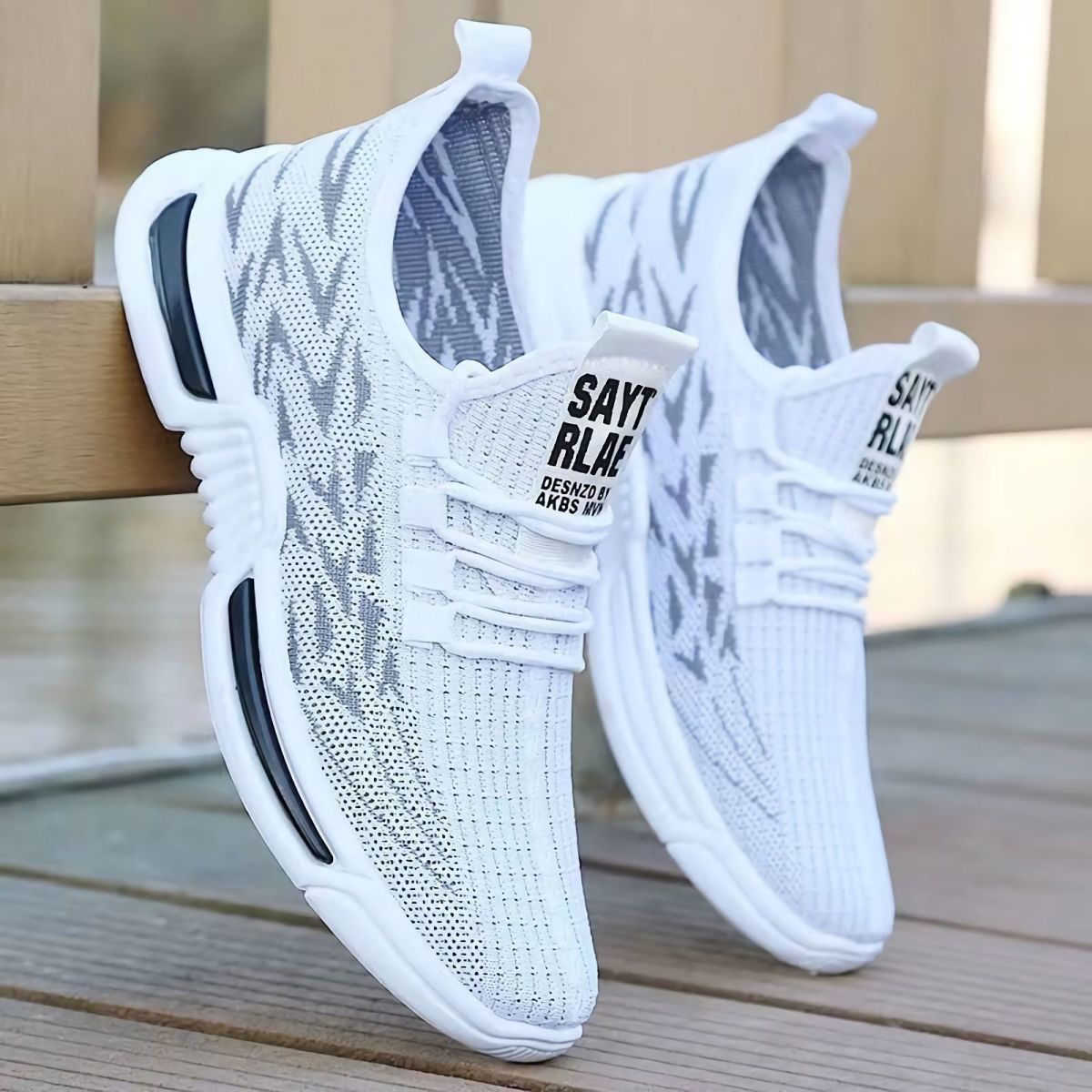 Breathable Mesh Athletic Shoes - Baskets décontractées pour hommes 2026 –