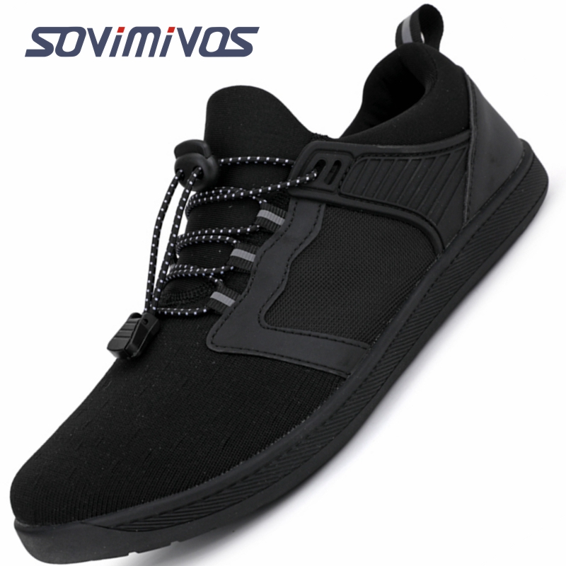 Wide Toe Box Running Sneakers - Chaussures de course minimalistes pour hommes
