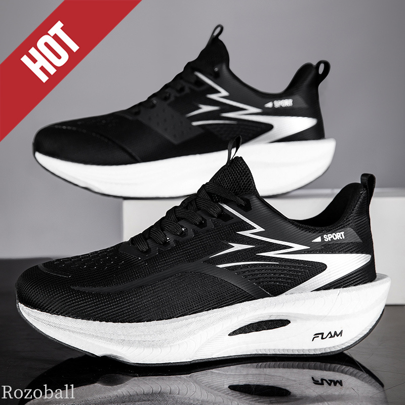 Breathable Mesh Athletic Shoes - Chaussures de course à pied avec