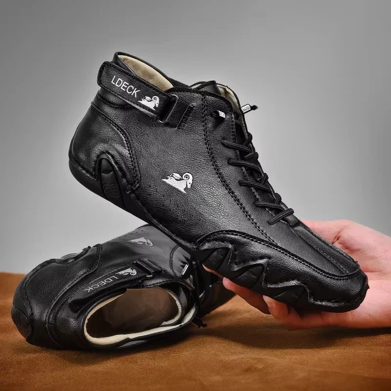 Waterproof Goretex Running Shoes - Mocassins antidérapants pour hommes, chaussures d'affaires