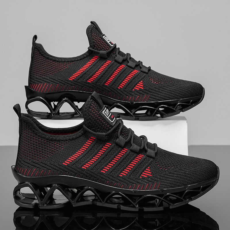 Shock Absorbing Gym Trainers - Chaussures décontractées pour hommes, baskets légères