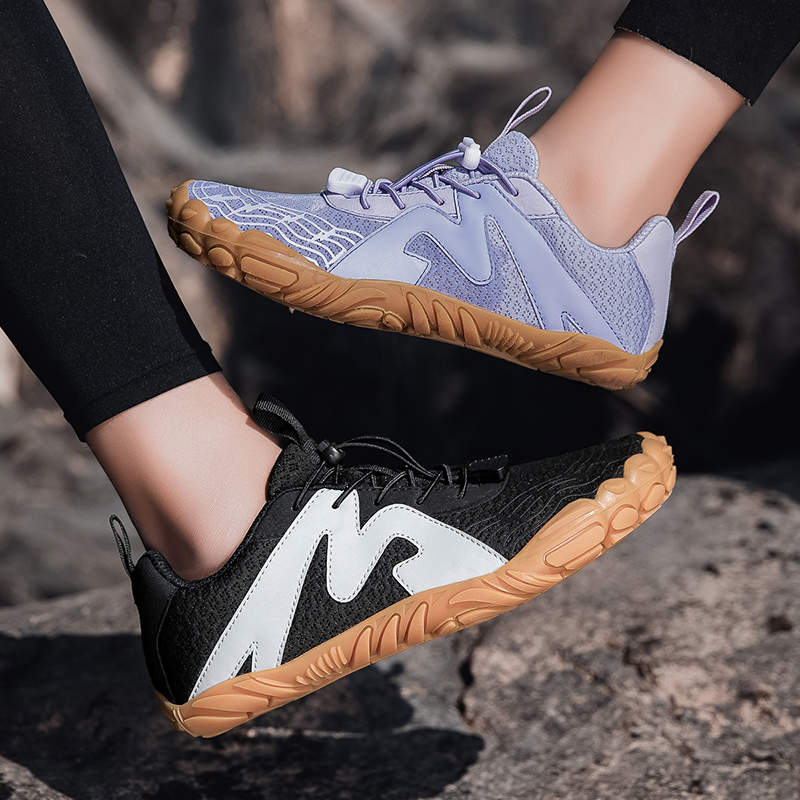 Wide Toe Box Running Sneakers - Chaussures minimalistes 2026 pour femmes et
