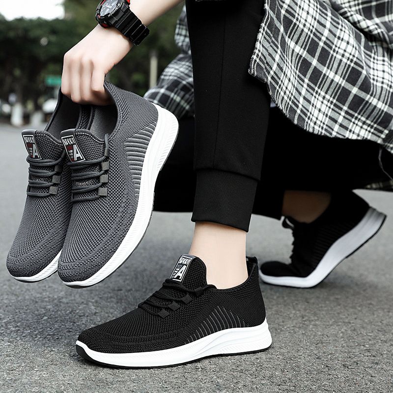 Breathable Mesh Athletic Shoes - Chaussures de course athlétiques respirantes pour