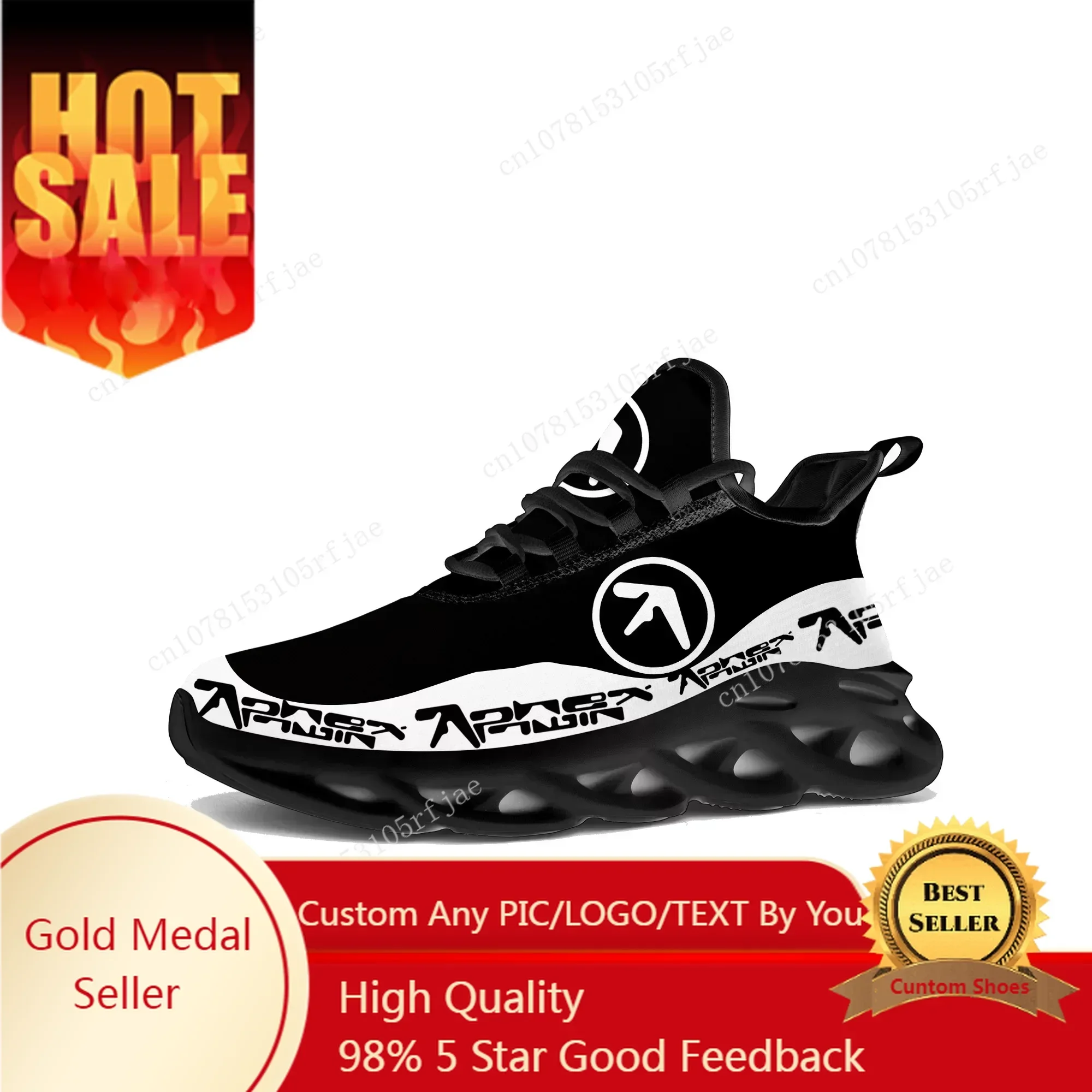 Running Shoes - Aphex Twin Flats Sneakers pour hommes