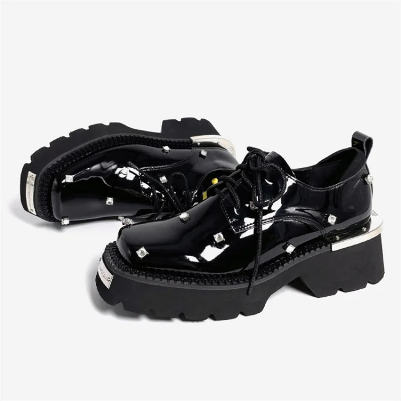 Mocassins à plateforme en cris - Sandals avis et prix