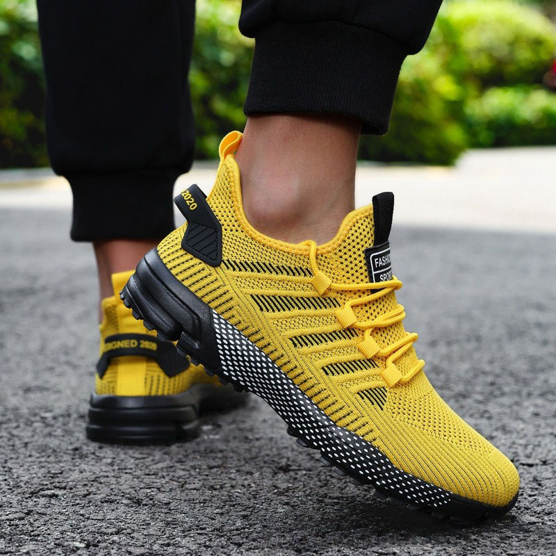 Chaussures de course pour homm - Shock Absorbing Gym Trainers avis et prix