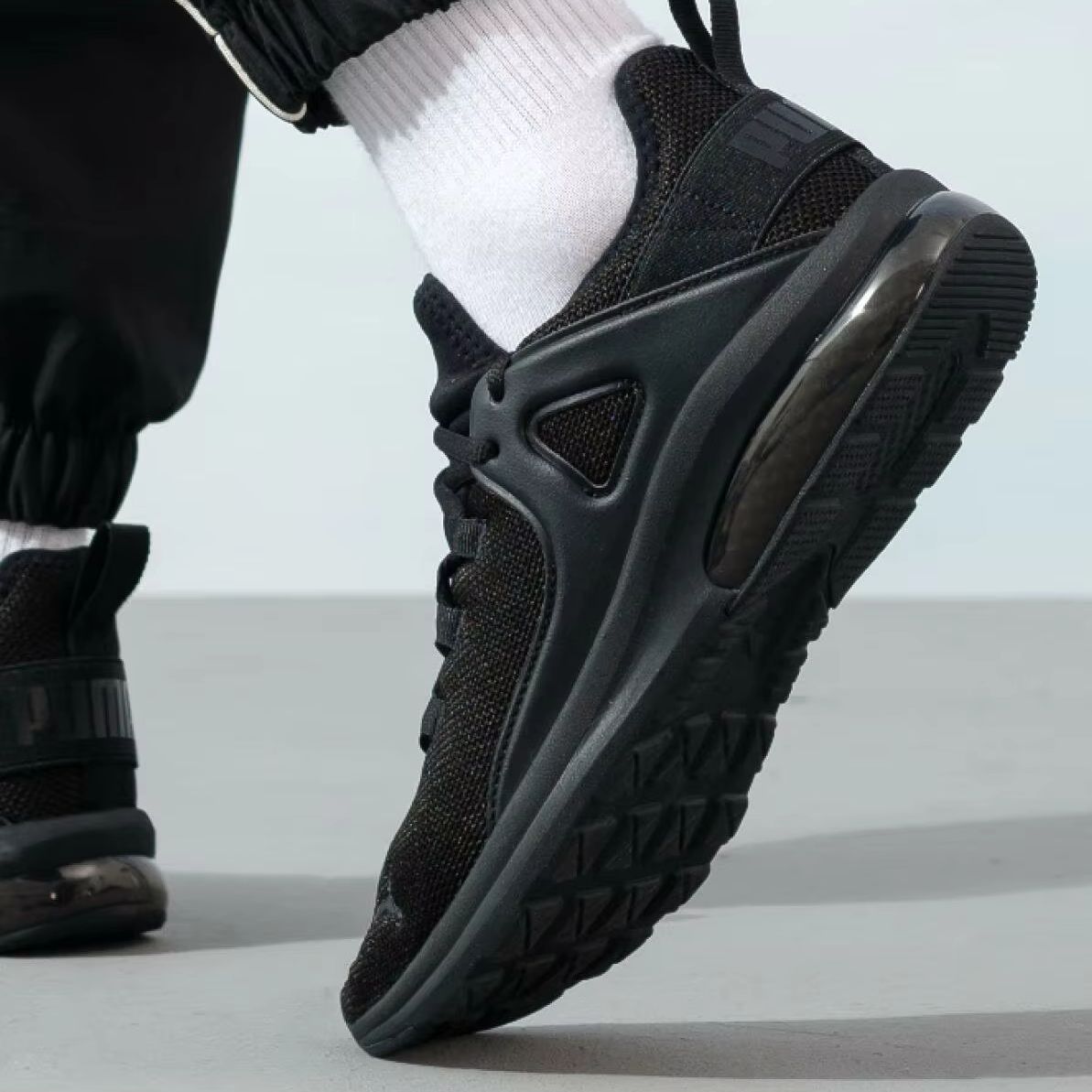 Chaussures décontractées pour  - Knit Fabric Lace Up Sneakers avis et prix