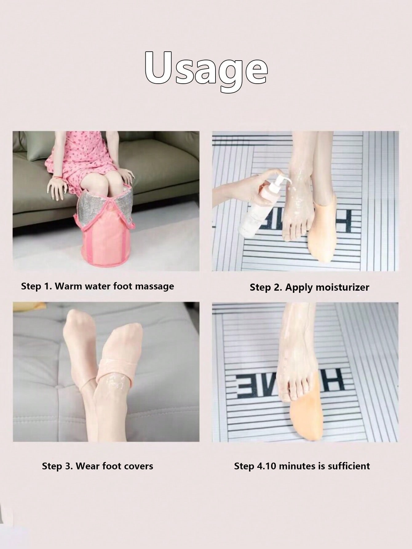 1 paire de chaussettes hydrata - Heels avis et prix