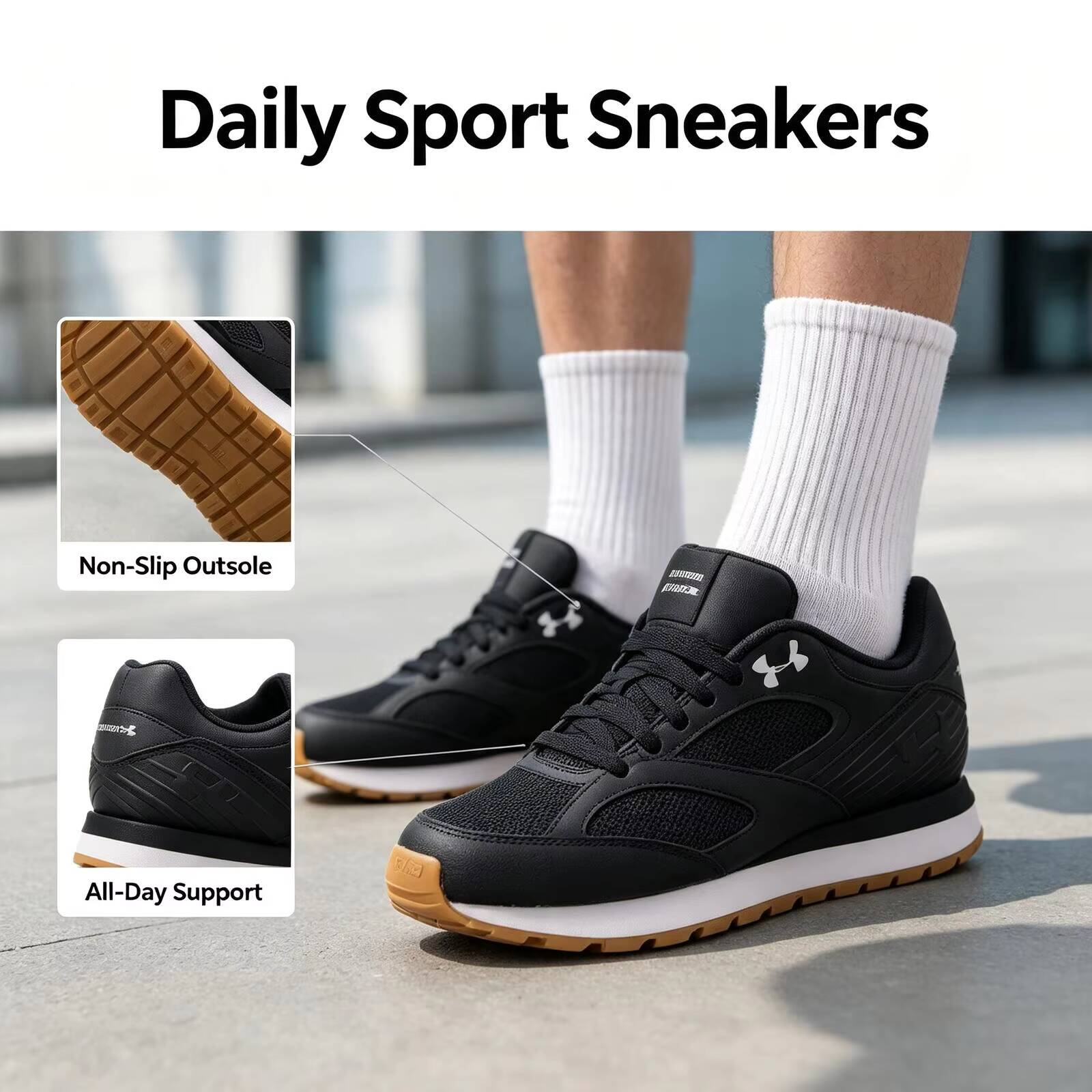 Nouvelles chaussures de course - Air Cushion Jogger Shoes Men avis et prix