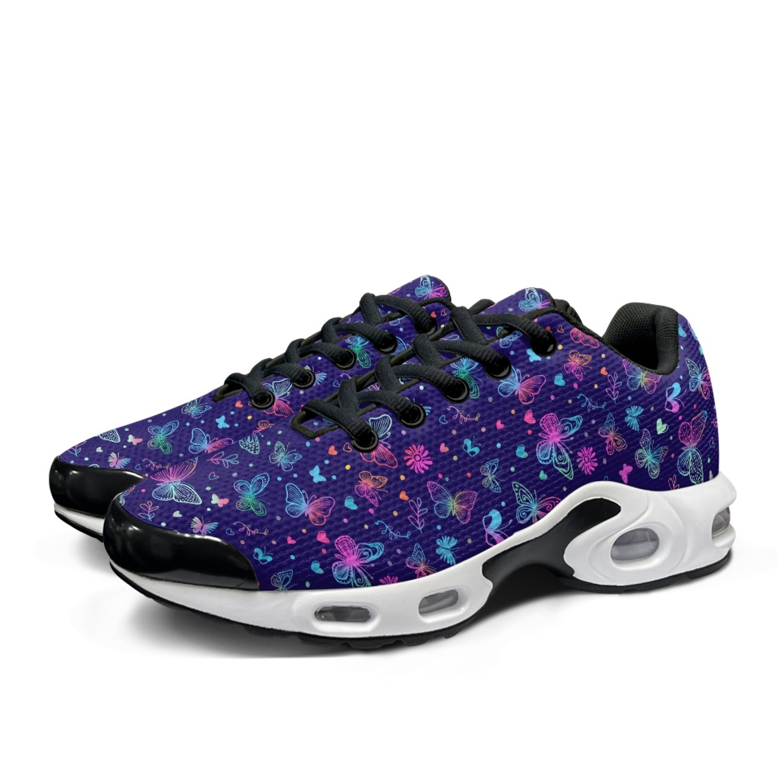 PENSTROLL Neon Butterfly Love  - Air Cushion Jogger Shoes Men avis et prix