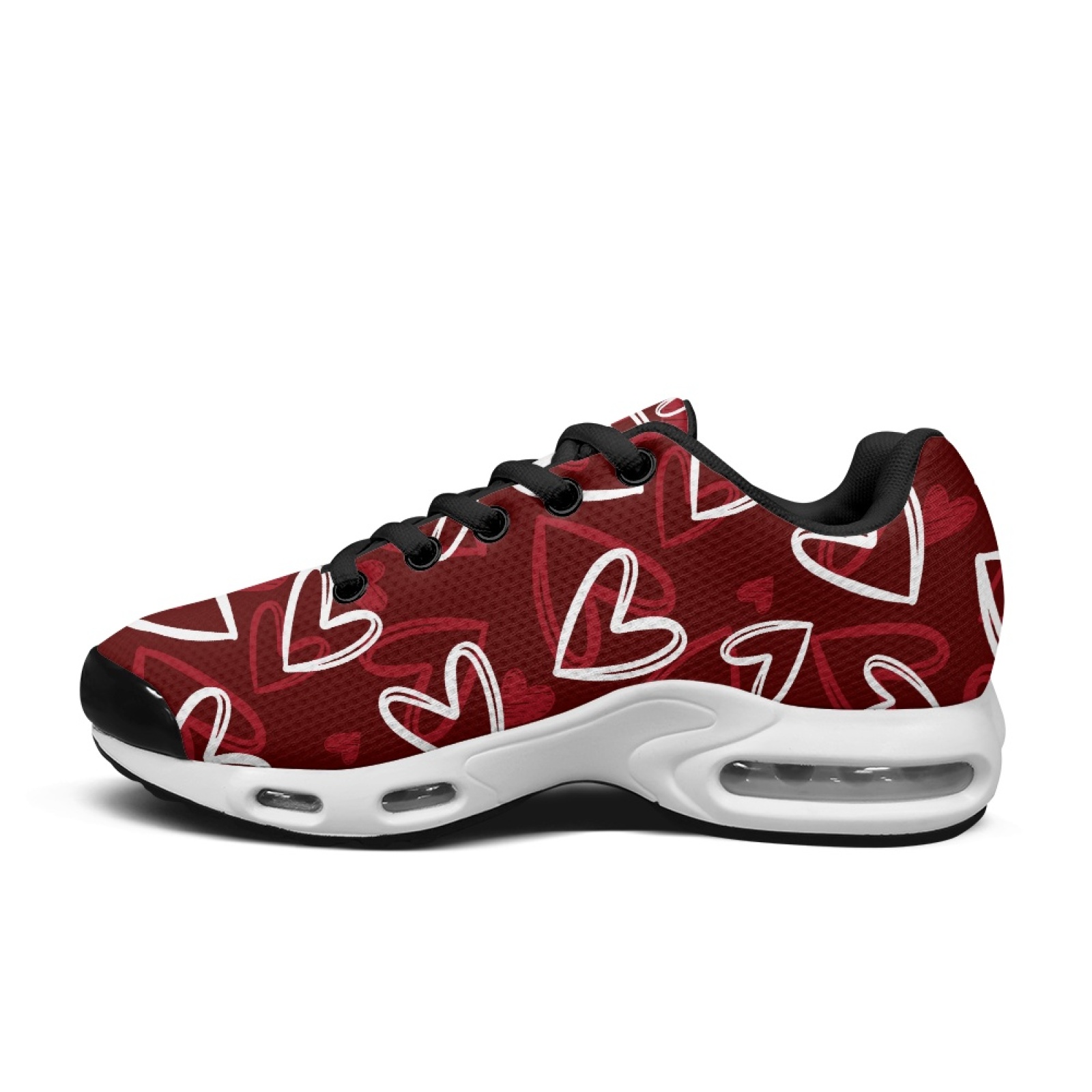 PENSTROLL Heart White Sole Gym - Air Cushion Jogger Shoes Men avis et prix