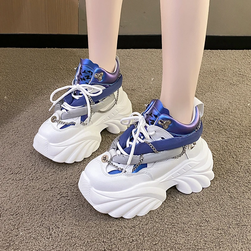 Baskets compensées Kawaii pour - Breathable Mesh Athletic Shoes avis et prix