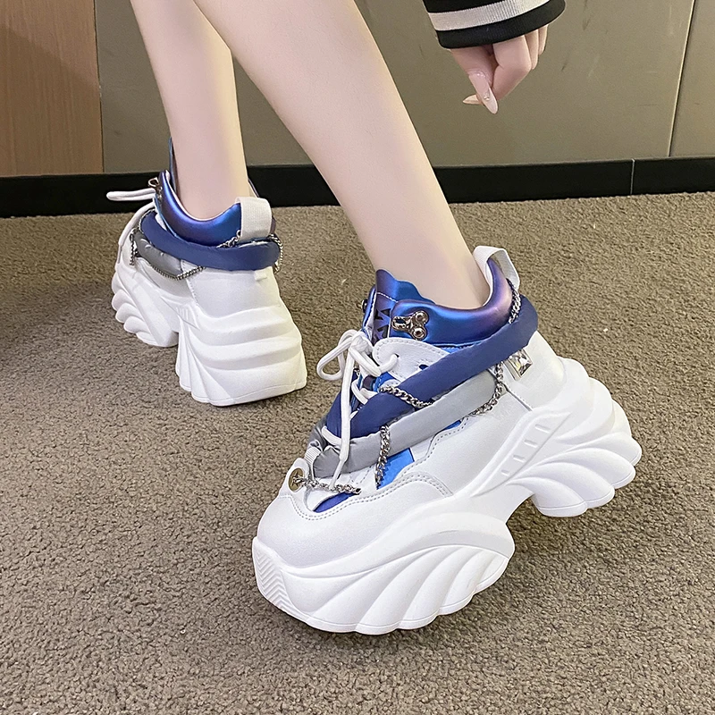 Baskets compensées Kawaii pour - Breathable Mesh Athletic Shoes avis et prix