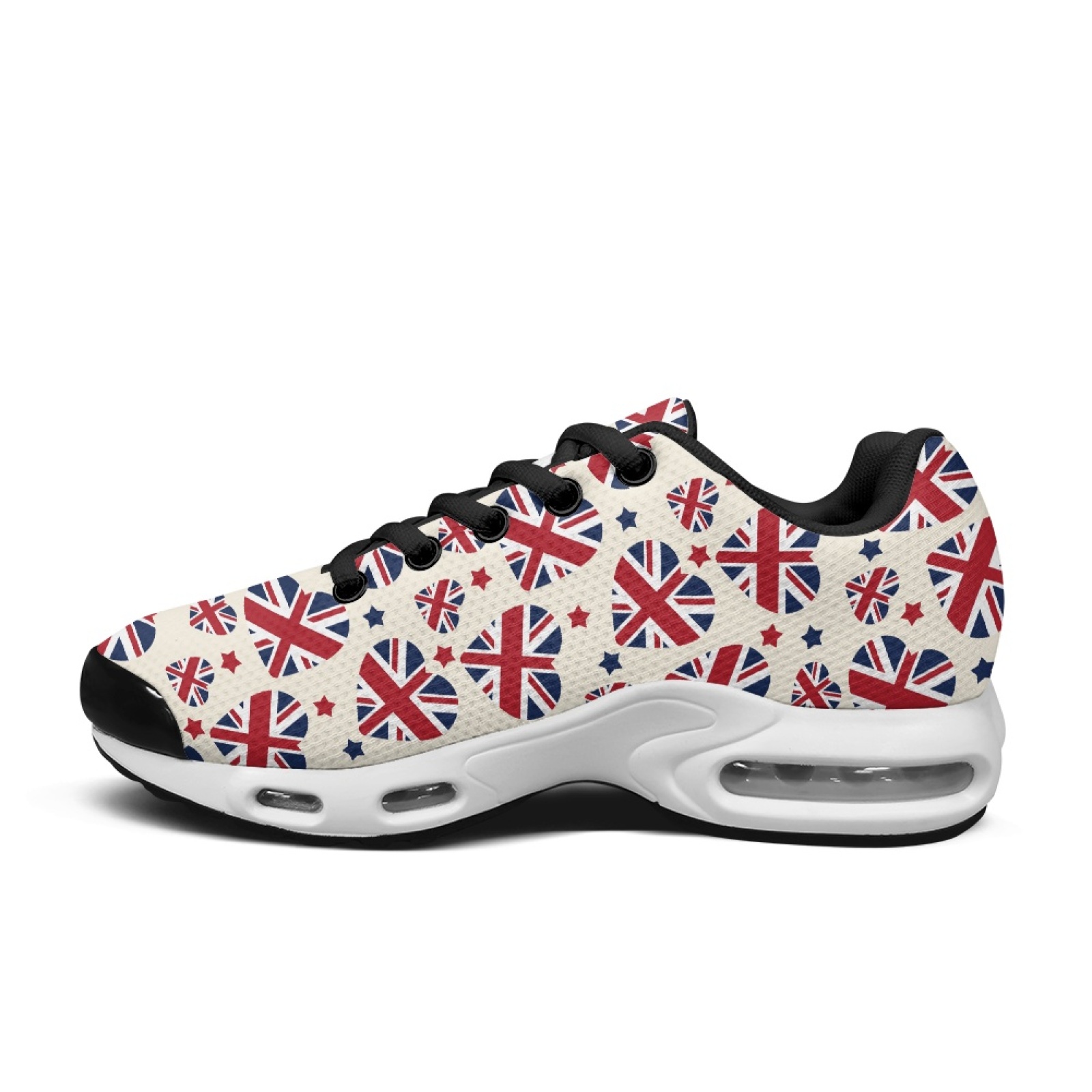 PENSTROLL Union Jack Chaussure - Air Cushion Jogger Shoes Men avis et prix