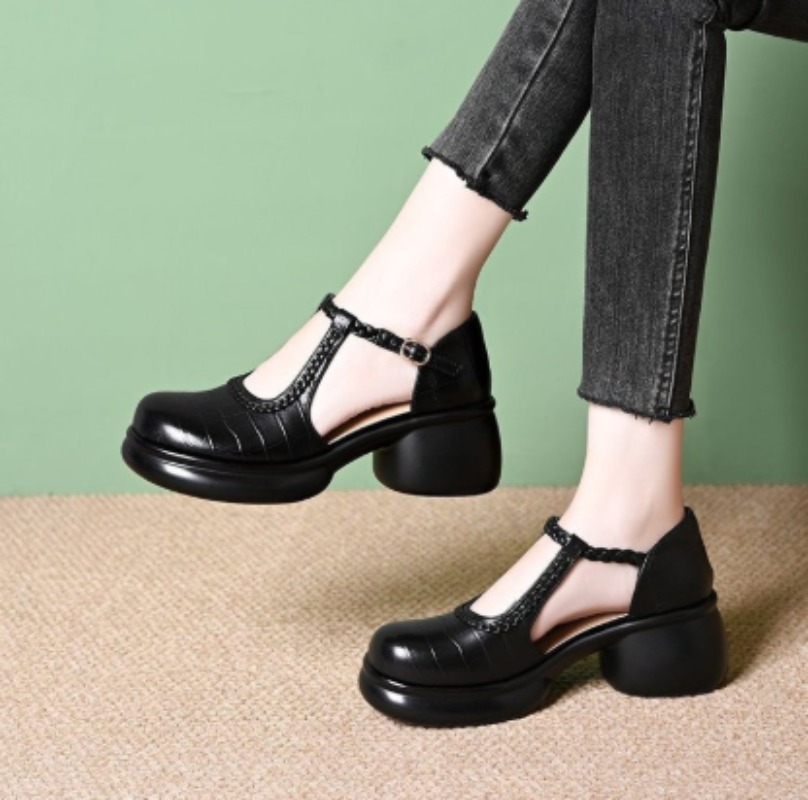 Sandales Mary Jane noires pour - Sandals avis et prix